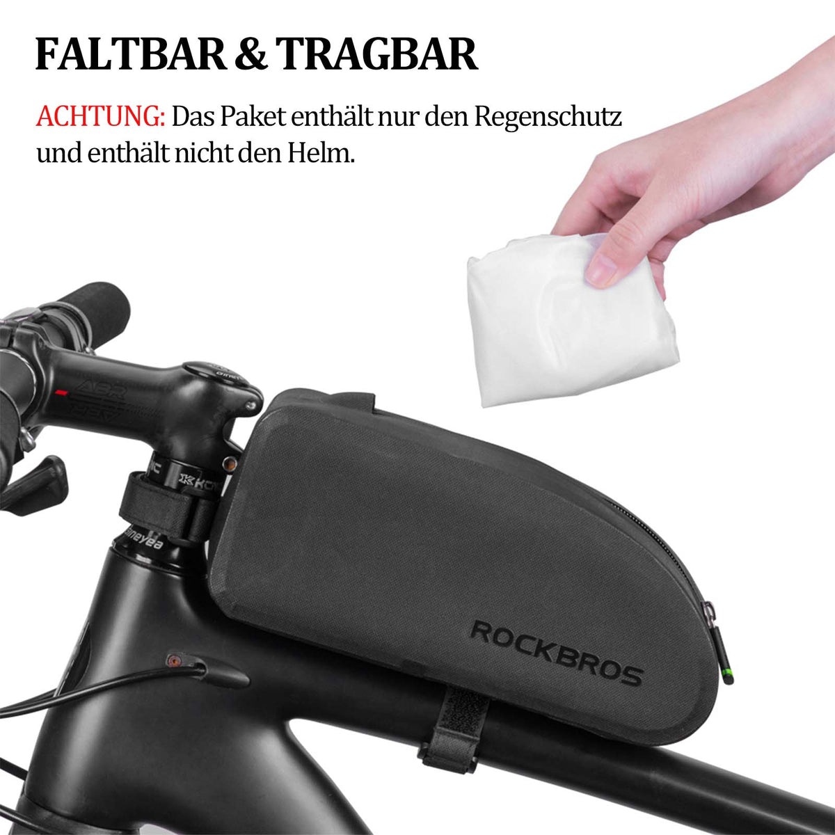 ROCKBROS Helm Cover wasserdicht staubdicht Helmüberzug für Fahrradhelm –  ROCKBROS-DE