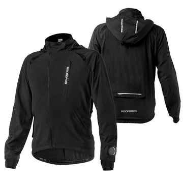 ROCKBROS Herren Softshelljacke atmungsaktiv Fahrradjacke Sommer