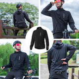 ROCKBROS Herren Softshelljacke atmungsaktiv Fahrradjacke Sommer/Herbst - ROCKBROS-EU