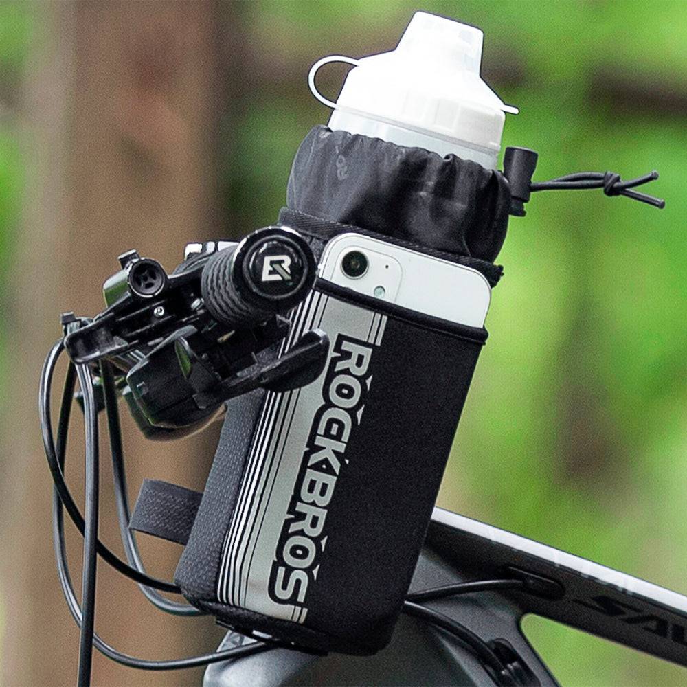 fahrrad lenkertasche mit flaschenhalter ROCKBROS Isolierte Fahrrad Lenkertasche mit Wasserflaschenhalter und Handytasche