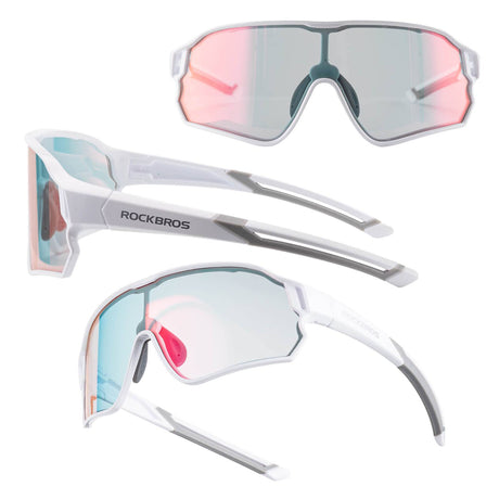 ROCKBROS Kinder Fahrradbrille UV400-Schutz Selbsttönend Sonnenbrille - ROCKBROS-EU