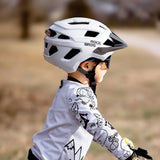 ROCKBROS Kinder-Fahrradhelm mit abnehmbarem Visier