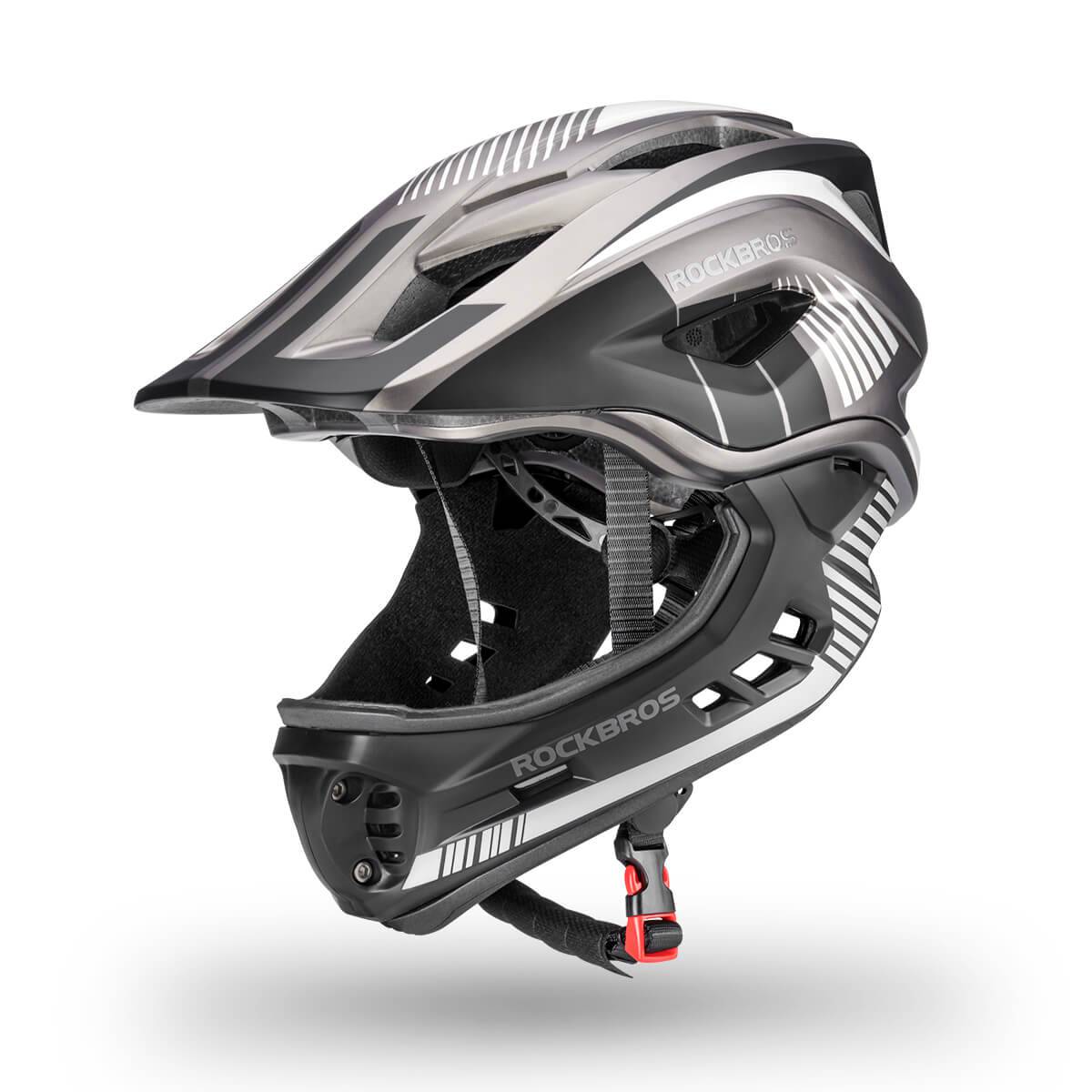 kinder mtb helm mit abnehmbaren kinnschutz ROCKBROS Kinder helm Integriert Fahrradhelm mit Abnehmbarem Kinnschutz – ROCKBROS-DE
