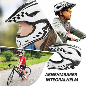 fahrrad xxl kinderhelm ROCKBROS Kinderhelm Integralhelm mit Abnehmbare Kinnschutz für Jungen/ –  ROCKBROS-DE
