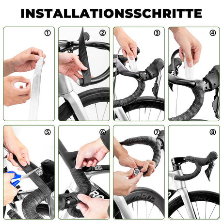 ROCKBROS Lenkerband Rennrad Rutschfest Stoßdämpfer Griffband 2 Rollen - ROCKBROS-EU