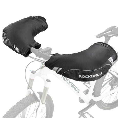 ROCKBROS Lenkerstulpen – Gefüttert & Schwarz für Vollständige Abdichtung