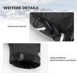 ROCKBROS Lenkerstulpen – Gefüttert & Schwarz für Vollständige Abdichtung