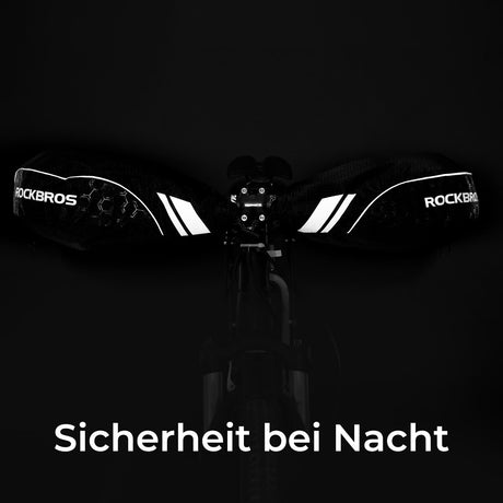 ROCKBROS Lenkerstulpen – Gefüttert & Schwarz für Vollständige Abdichtung