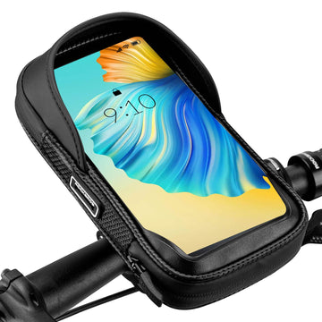 Lenkertasche mit 360° Drehung Handyhalterung (Motorrad/Fahrrad) –  ROCKBROS-DE