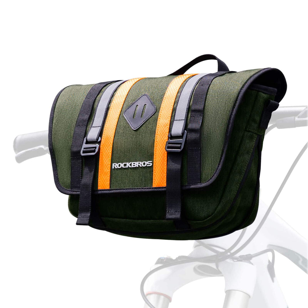 ROCKBROS Lenkertasche Fahrradtasche mit Schultergurt 4L Fronttasche –  ROCKBROS-DE