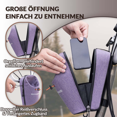 ROCKBROS Lenkertasche Flaschentasche Trinkflaschenhalter Multifunktionales Design - ROCKBROS-EU