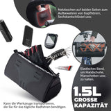 ROCKBROS Lenkertasche Multifunktionale Fahrradlenkertasche mit Schultergurt 1,5L - ROCKBROS-EU