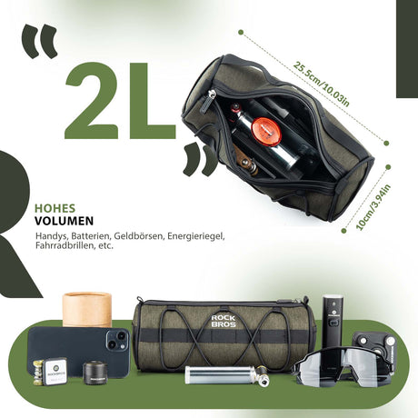 ROCKBROS Lenkertasche Multifunktionale Umhängetasche mit Schultergurt - ROCKBROS-EU