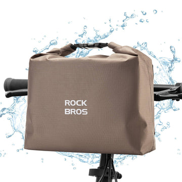 lenkertasche wasserfest ROCKBROS Lenkertasche Wasserdichte Fahrradkorb Fronttasche Einstellbar –  ROCKBROS-DE