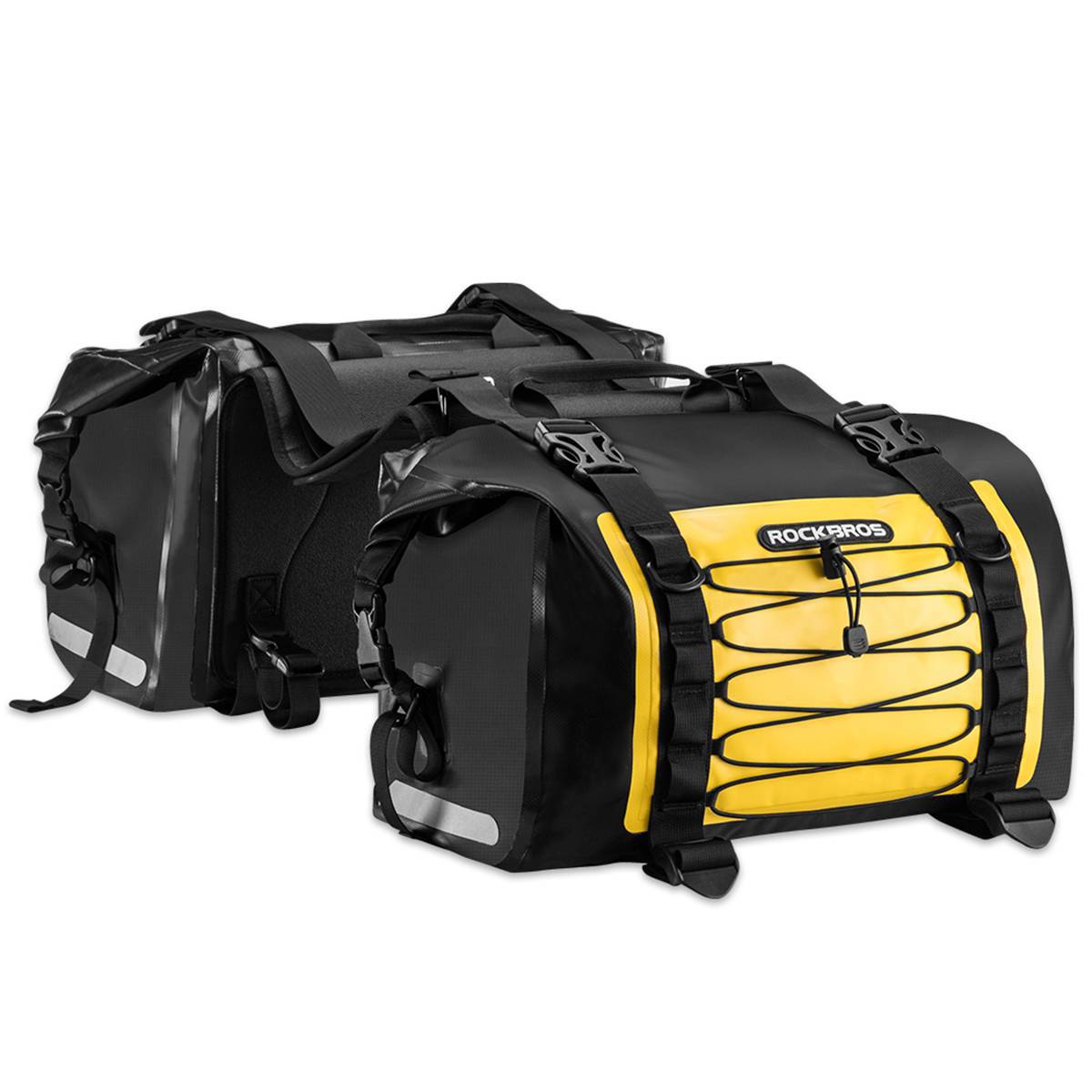 ROCKBROS Motorrad Gepäckträgertaschen wasserdicht Motorradtasche 62L