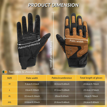 größe m handschuhe herren ROCKBROS Motorradhandschuhe Winddichte Touchscreen Herren Handschuhe –  ROCKBROS-DE