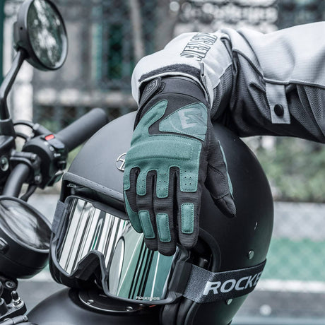 ROCKBROS Motorradhandschuhe Winddichte Touchscreen Herren Handschuhe - ROCKBROS-EU