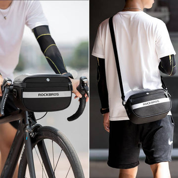 docooler fahrrad lenkertasche Multifunktionale Lenkertasche mit PVC Touchscreen – ROCKBROS-DE