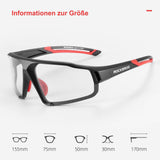 ROCKBROS Photochrome Sonnenbrille für Outdoor-Aktivitäten Unisex - ROCKBROS-EU