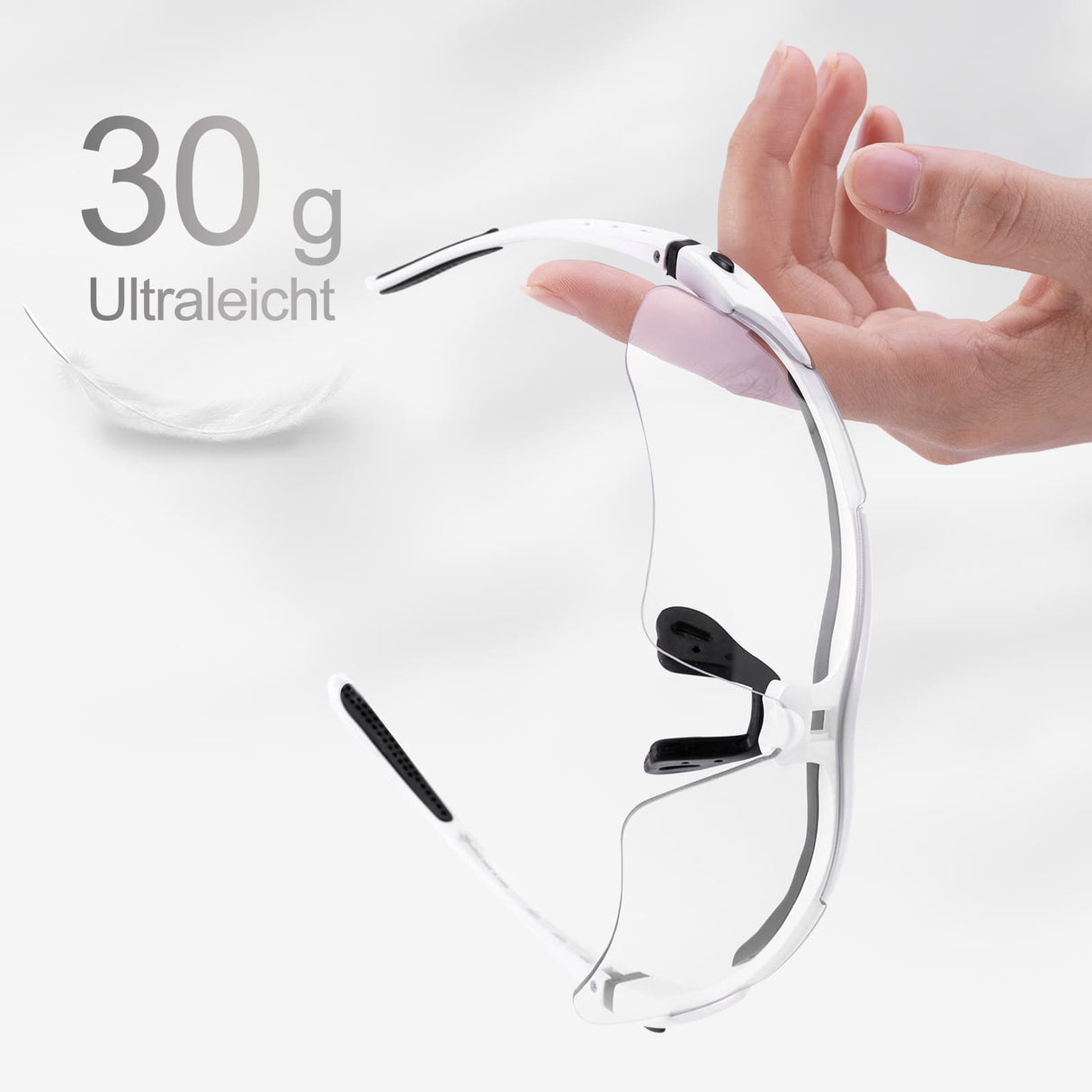 ROCKBROS Photochromic Sportbrillen Mit Austauschbarem Elastischem Stirnband - ROCKBROS-EU