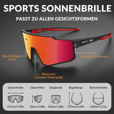 ROCKBROS Polarisiert Fahrradbrille Sport Sonnenbrille für Outdoorsport - ROCKBROS-EU