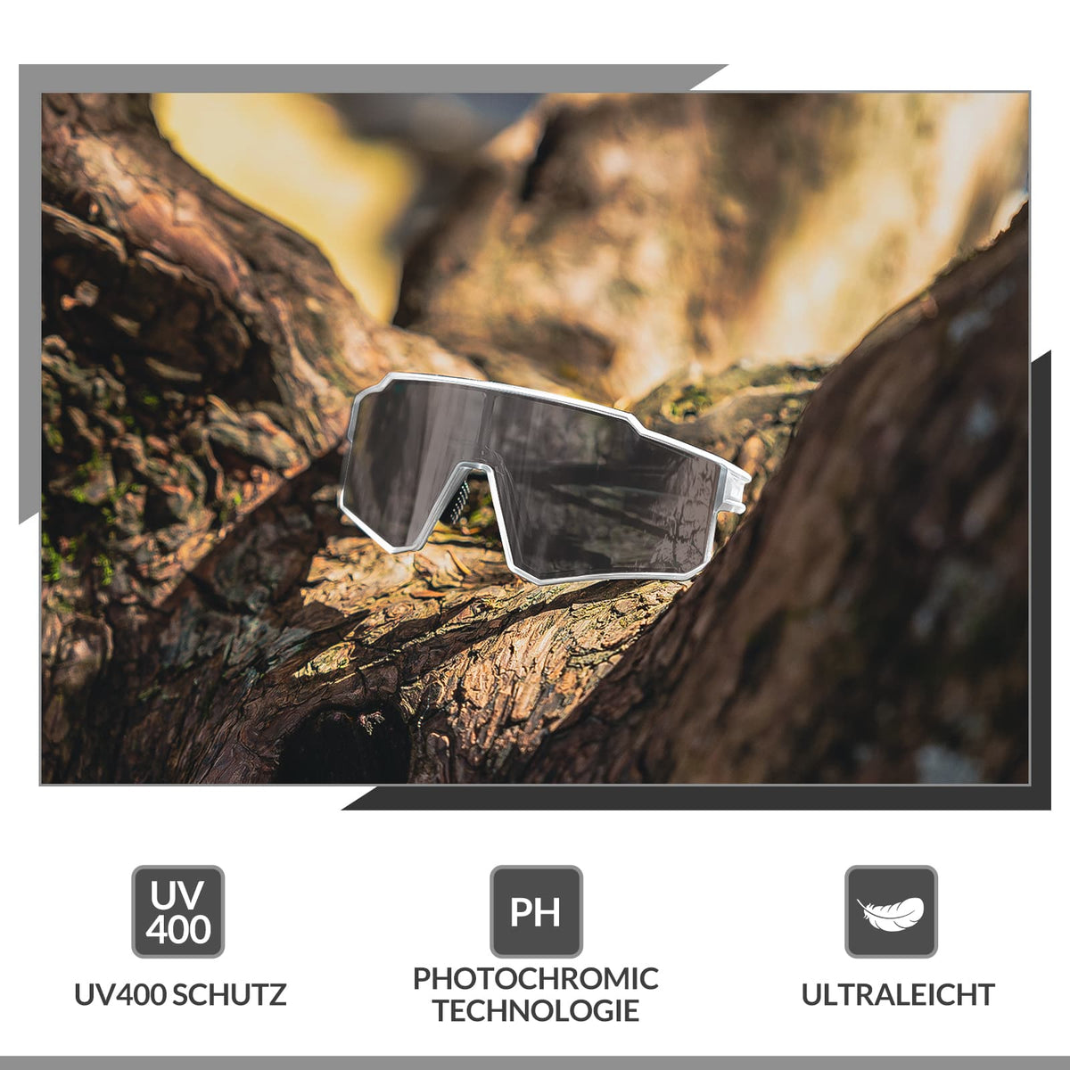 sonnenbrille polarisiert sport Polarisierte Sonnenbrille für Outdoorsport – ROCKBROS-DE