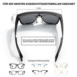 ROCKBROS Polarisierte Fahrradbrille Kurzsichtbrille Unisex Sportbrille - ROCKBROS-EU