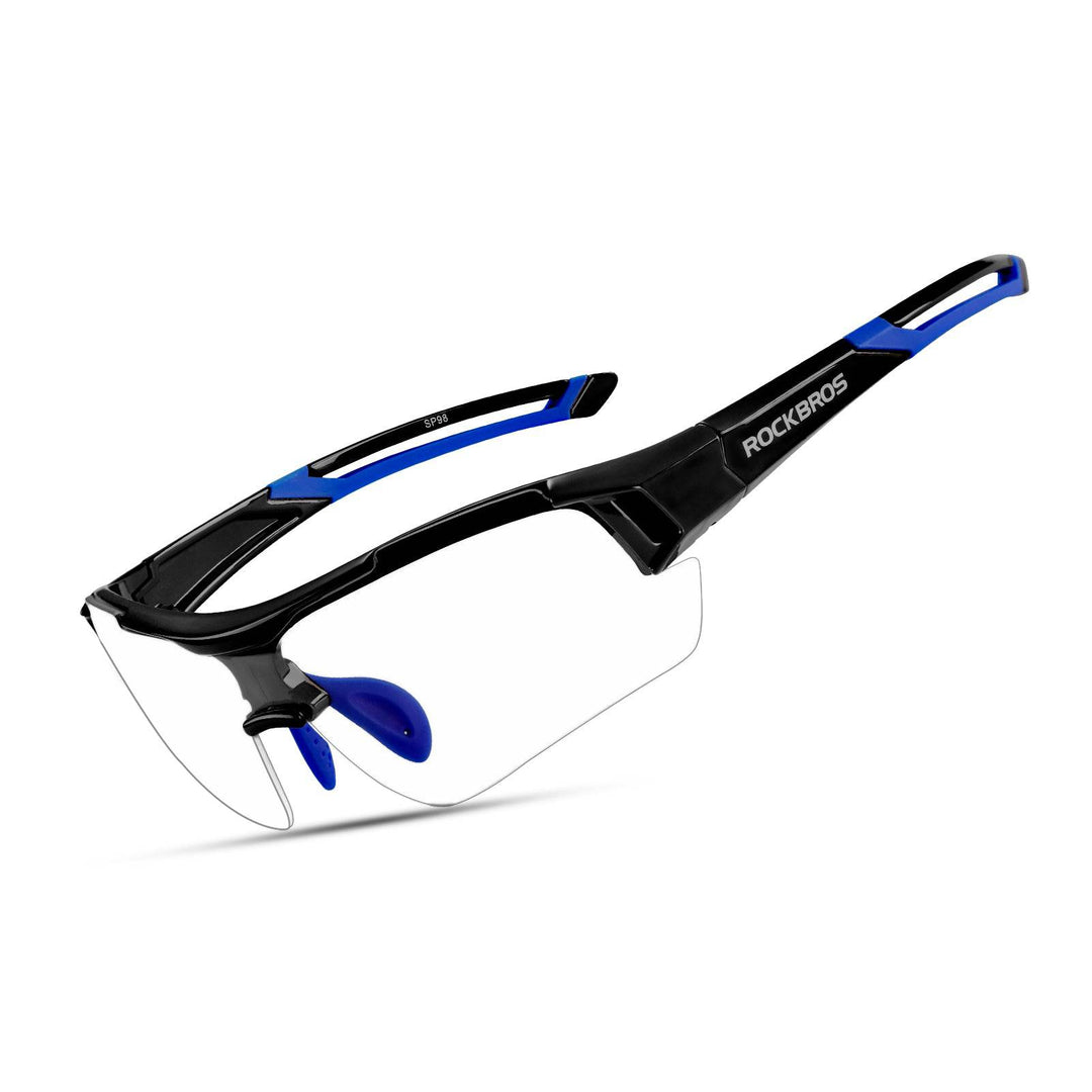 ROCKBROS Radbrille Sonnenbrille Halbrahmen Photochromatische Brille –  ROCKBROS-DE