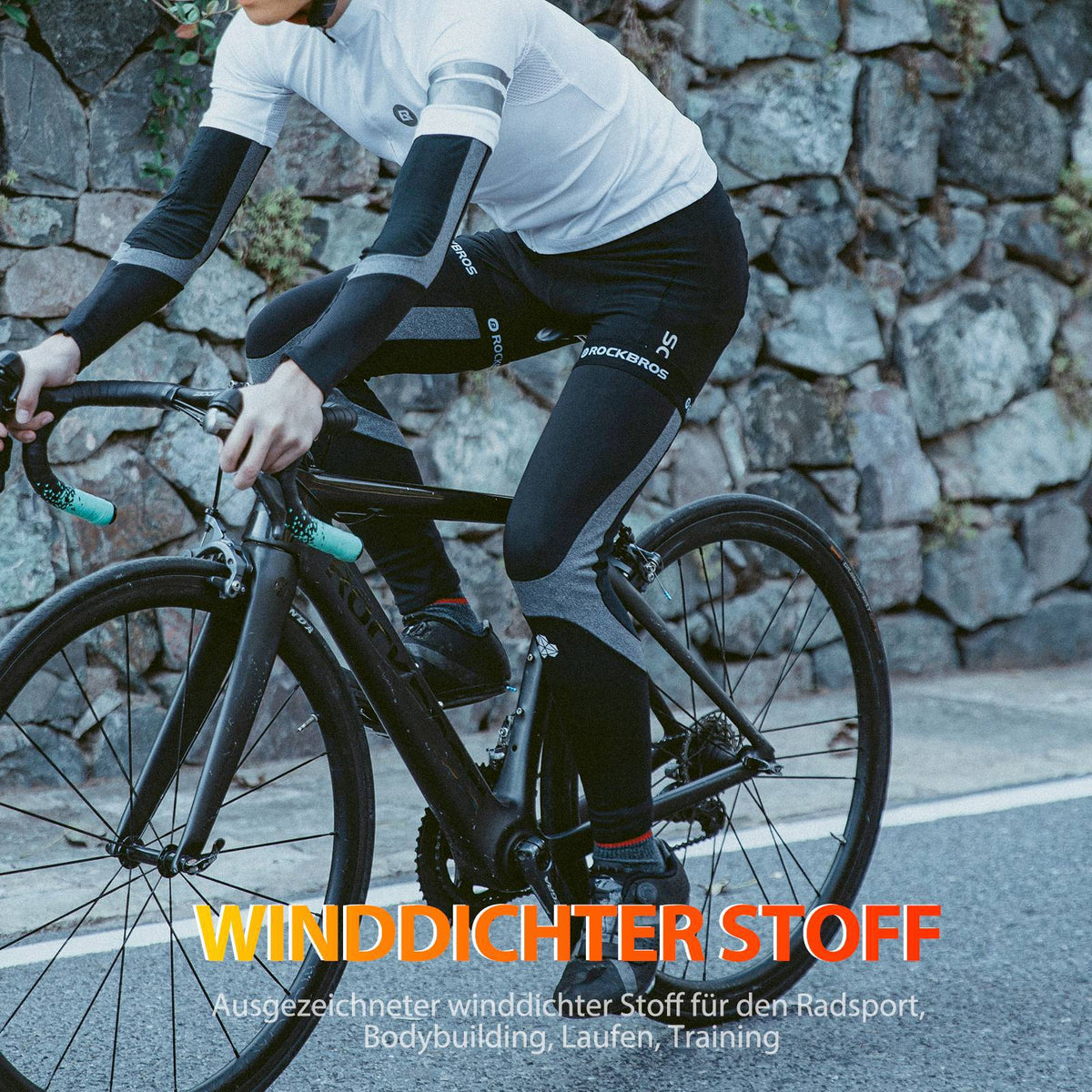 ROCKBROS Radsport Beinlinge Winter Beinwärmer für Damen & Herren – ROCKBROS-DE