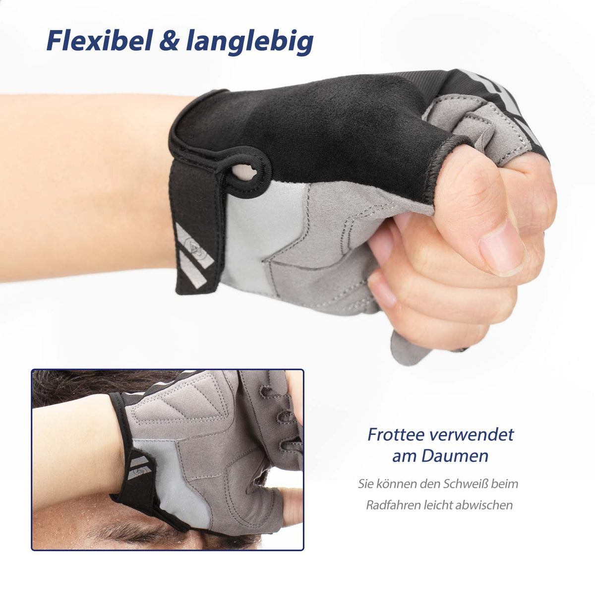 Radsport Touchscreen Fingerlose Handschuhe Frühling – ROCKBROS-DE