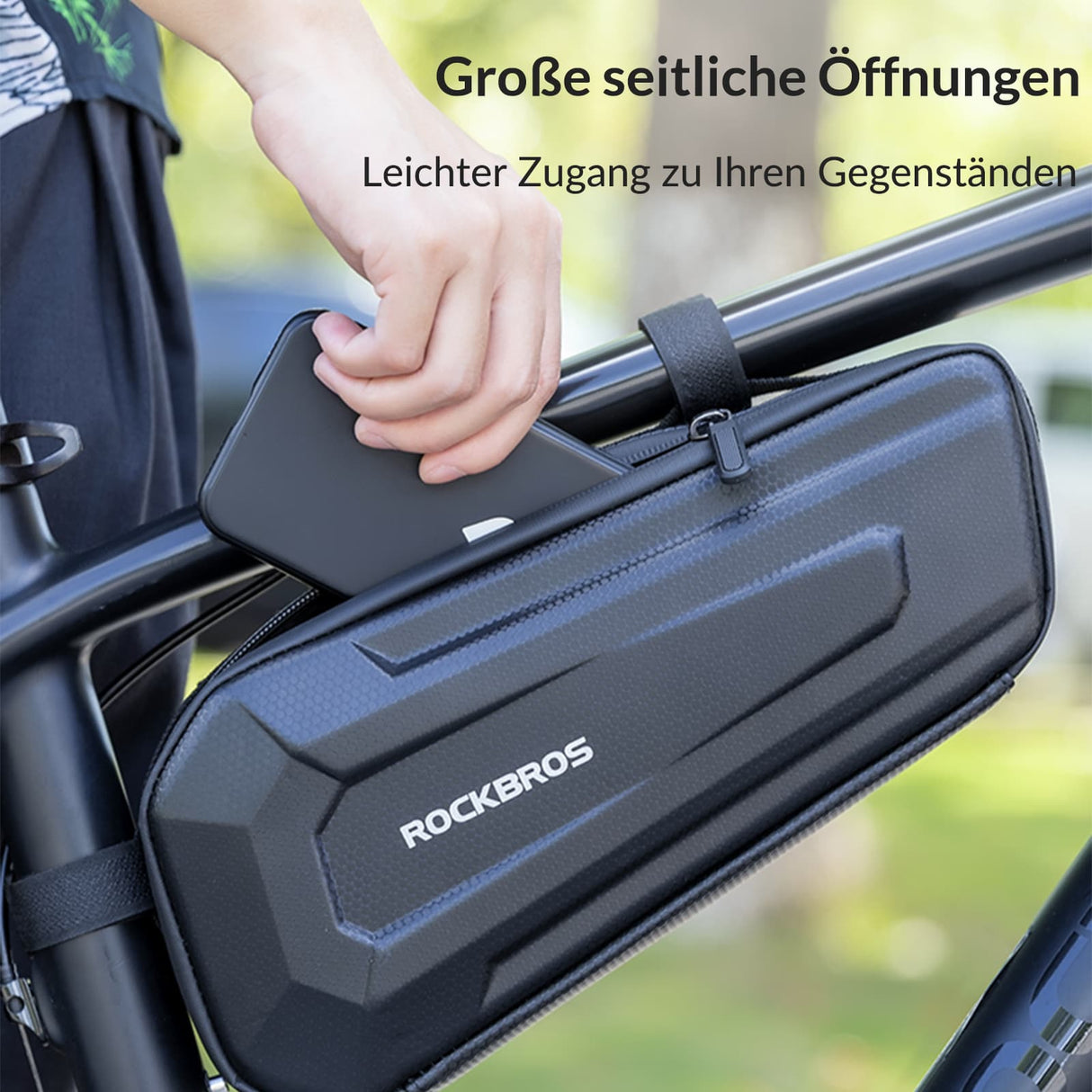 ROCKBROS Rahmentasche Fahrradtasche für MTB, Rennräder 1,5L / 2,5L - ROCKBROS-EU