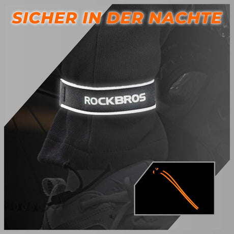 ROCKBROS Reflektorbänder Elastisch Fahrrad Reflektorband 1 Paar - ROCKBROS-EU