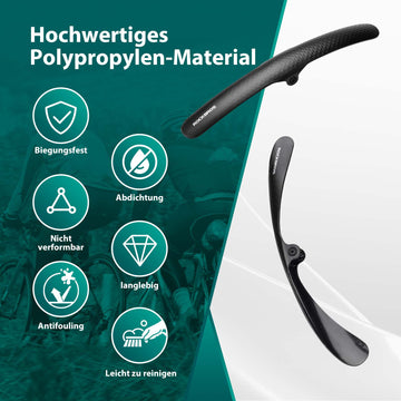 rennrad material ROCKBROS Rennrad Schutzblech Set für 27,5 Zoll Fahrräder Quick-Release – ROCKBROS-DE