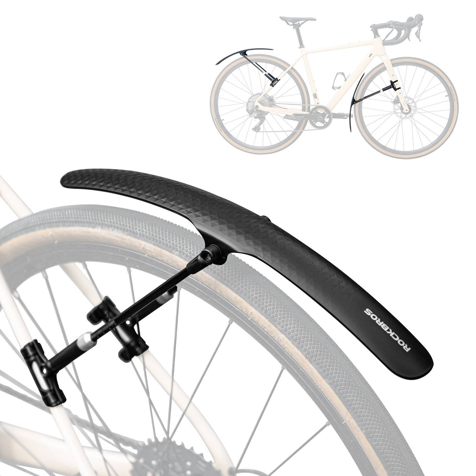 klick schutzblech rennrad ROCKBROS Rennrad Schutzblech Set für 27,5 Zoll Fahrräder Quick-Release – ROCKBROS-DE