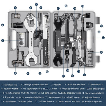 ROCKBROS repair tool set 44 in 1 bicycle practical tool set – ROCKBROS-DE