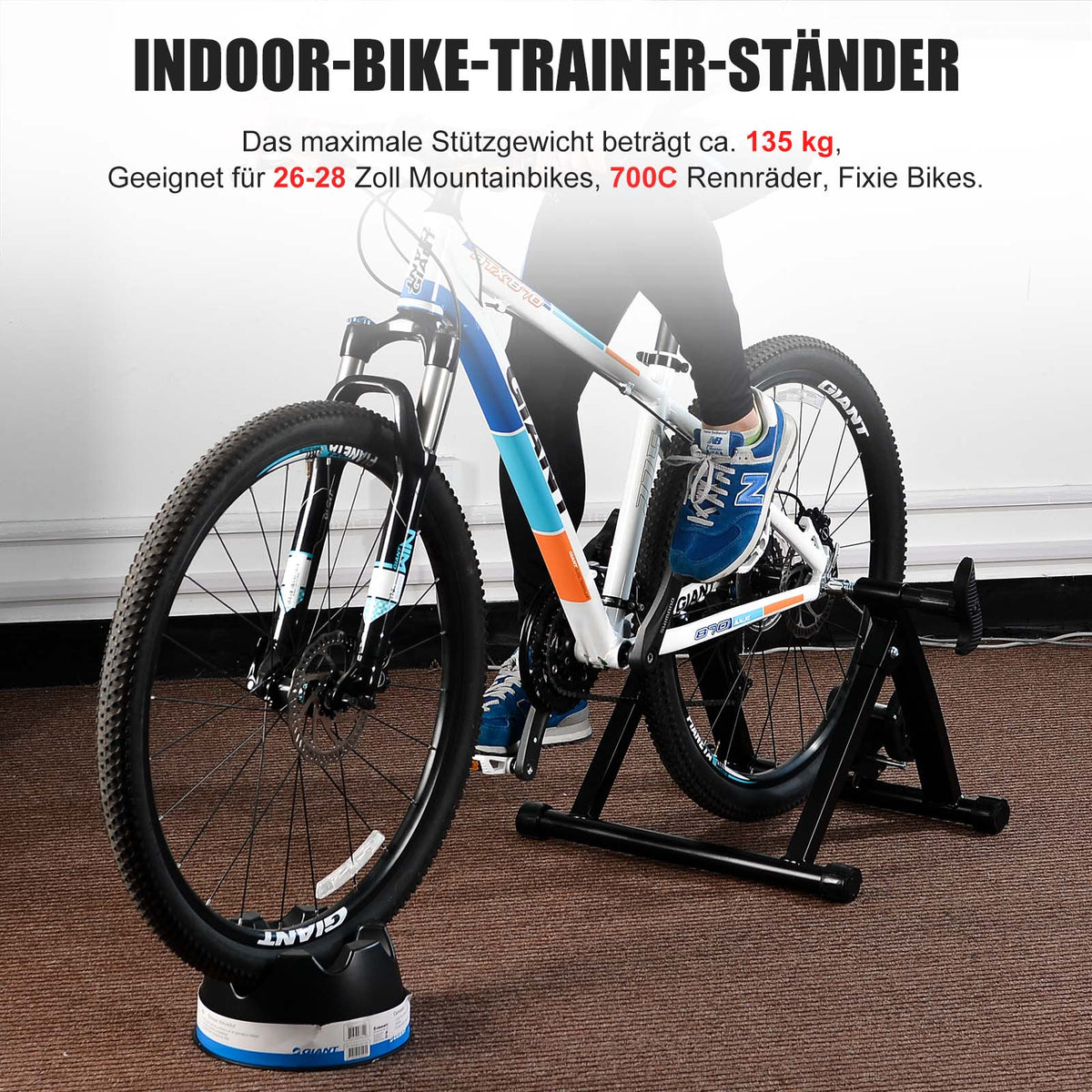 rollentrainer kinderrad ROCKBROS Rollentrainer Magnetisches Indoor-Bike-Trainingsgerät Faltbar – ROCKBROS-DE