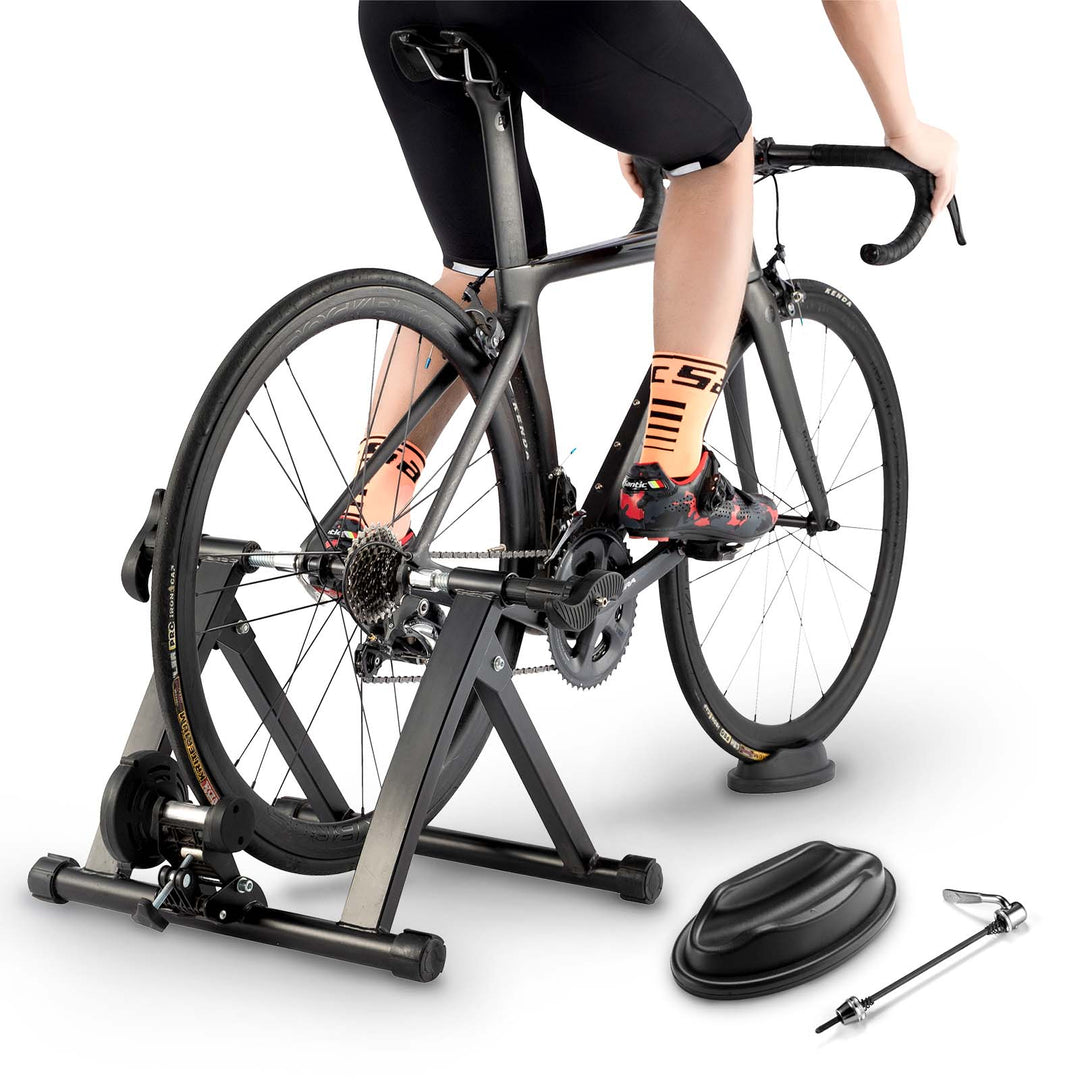 rollentrainer für kinderrad ROCKBROS Rollentrainer Magnetisches Indoor-Bike-Trainingsgerät Faltbar – ROCKBROS-DE