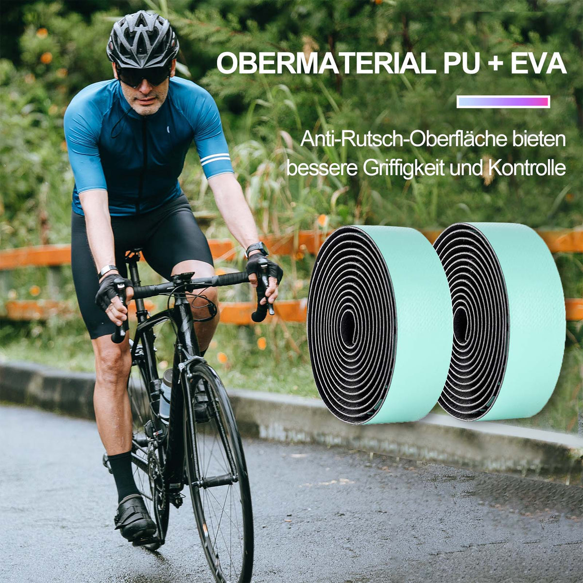 felt lenkerband ROCKBROS rutschfest Fahrrad Lenkerband für MTB Rennrad 2 Rollen –  ROCKBROS-DE
