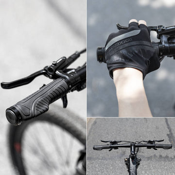 fahrradlenker gummi ROCKBROS Rutschfeste Fahrradgriffe aus Gummi mit Lock-on Design für MT –  ROCKBROS-DE