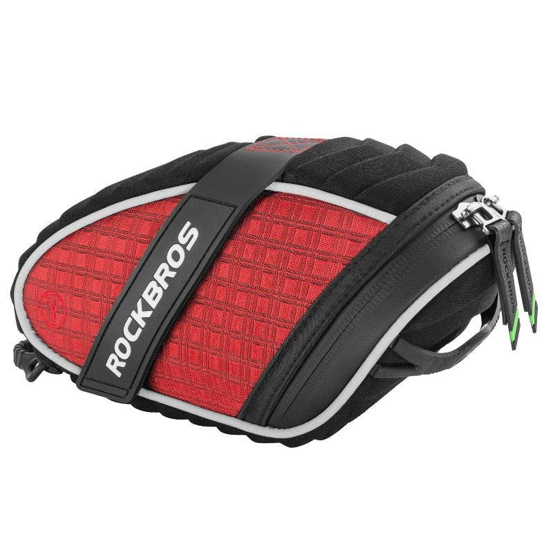fahrradschloss tasche für sattel 1L Fahrrad Satteltasche & Sitztasche mit Rücklichthalter – ROCKBROS-DE