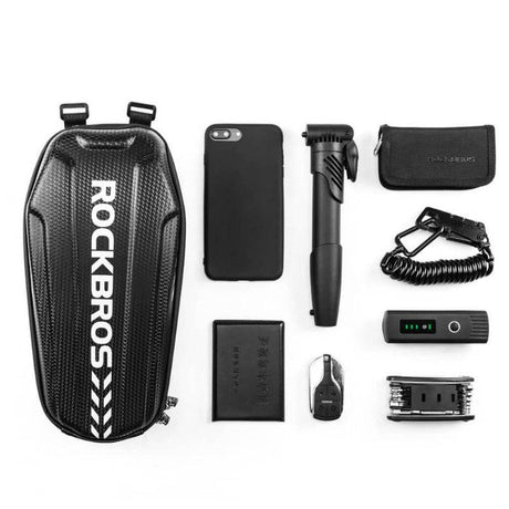 ROCKBROS Scooter Lenkertasche Wasserdicht mit Klettverschlüssen 2L /3L - ROCKBROS-EU