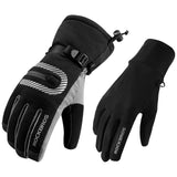 ROCKBROS Skihandschuhe 2 in 1 Winddicht Warme Handschuhe Schwarz M-2XL - ROCKBROS-EU