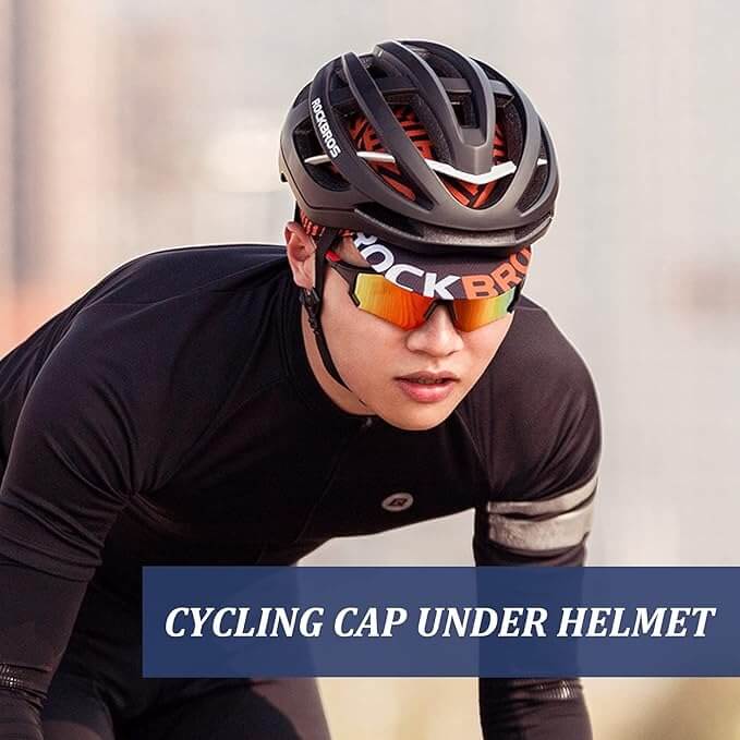 Bike cap under helmet online