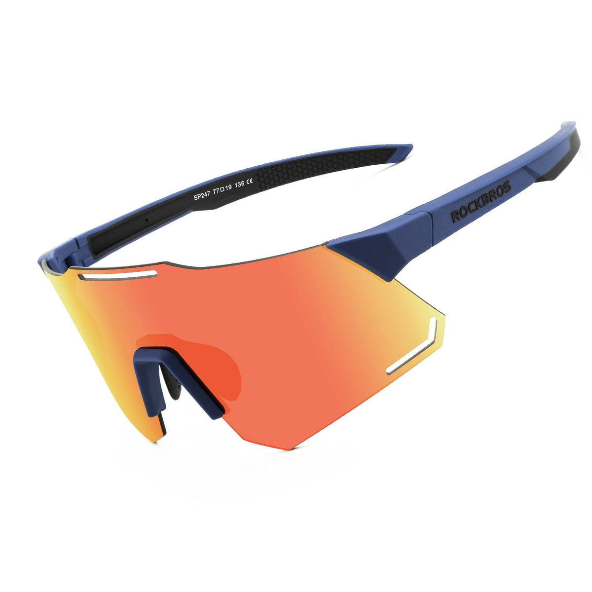 Photochrome Sonnenbrille – Rennrad-UV-Schutzbrille | Leichter Rahmen Für Herren, Rennrad, Mountainbike, Angeln, Wandern, Outdoor-Sport Und Den Täglichen Gebrauch