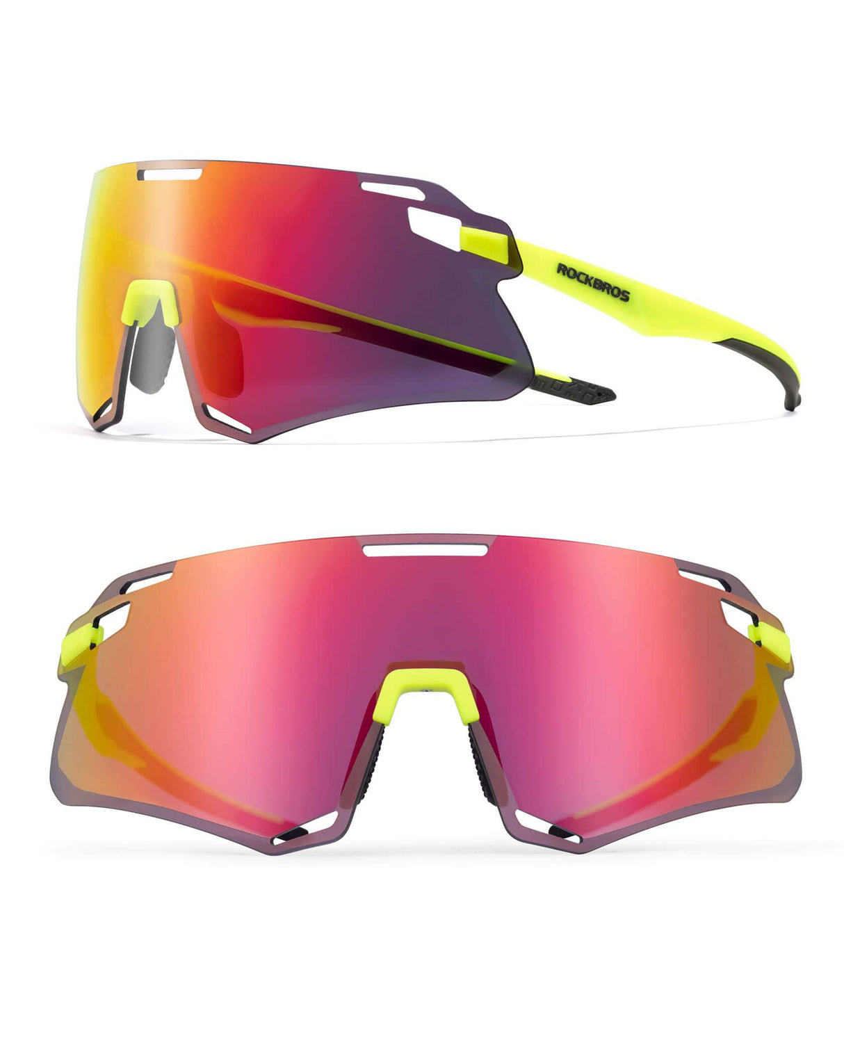 ROCKBROS Sonnenbrille Winddichte Fahrradbrille für Outdoor-Sportarten - ROCKBROS-EU