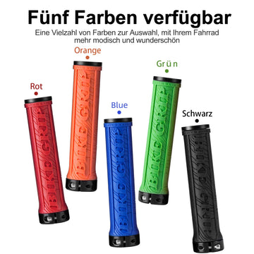 fahrradgriffe gummi ROCKBROS ultra-light bicycle grips made of rubber with aluminum lock-o – ROCKBROS-DE