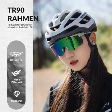 fahrradbrille kleiner kopf Ultraleichte Selbsttönende Radbrille – ROCKBROS-DE
