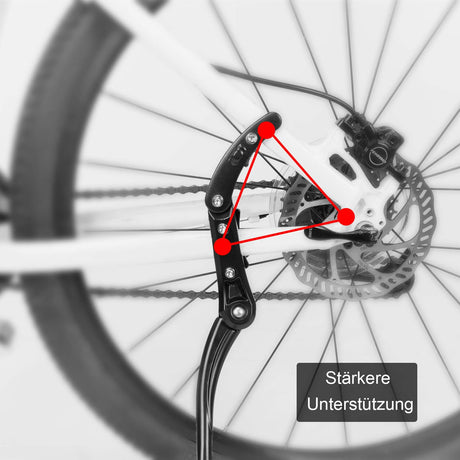 ROCKBROS Verstellbar Fahrradständer Seitenständer für 24-29 Zoll MTB - ROCKBROS-EU