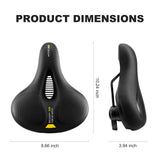 ROCKBROS wasserdicht Fahrradsattel für MTB & Rennrad aus Memory Foam - ROCKBROS-EU