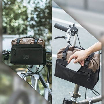 lenkertasche abnehmbar ROCKBROS Wasserdicht Lenkertasche Abnehmbar Fahrradkorb ca.5,5L – ROCKBROS-DE
